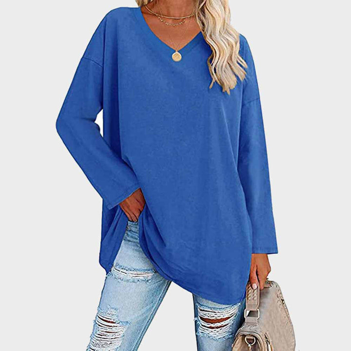Aiah - Una blusa a maniche lunghe elegante e raffinata, perfetta per ogni occasione e per esaltare il vostro stile unico.