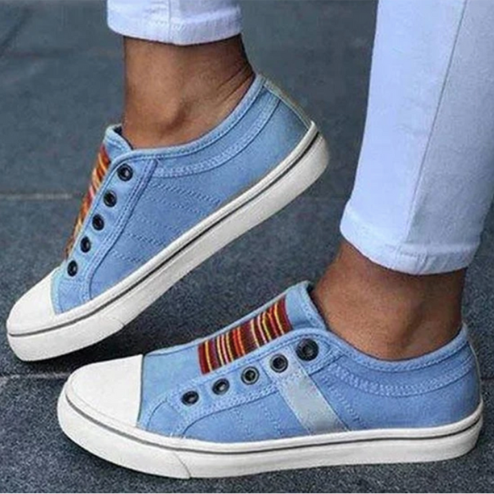 Comodi sandali da donna con cinturino elastico e suola in gomma resistente - facili da indossare e alla moda