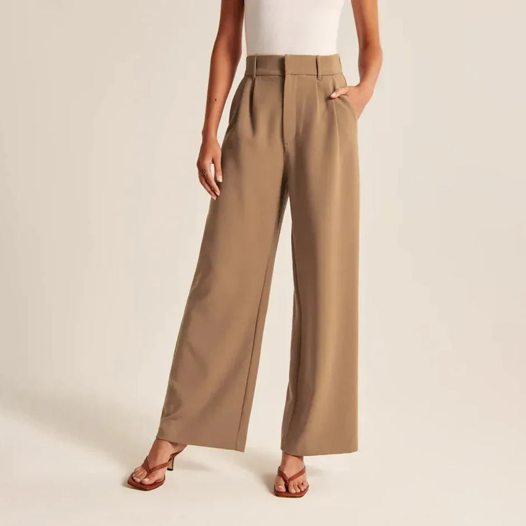 CELINA - Pantaloni eleganti a vita alta per una vestibilità perfetta