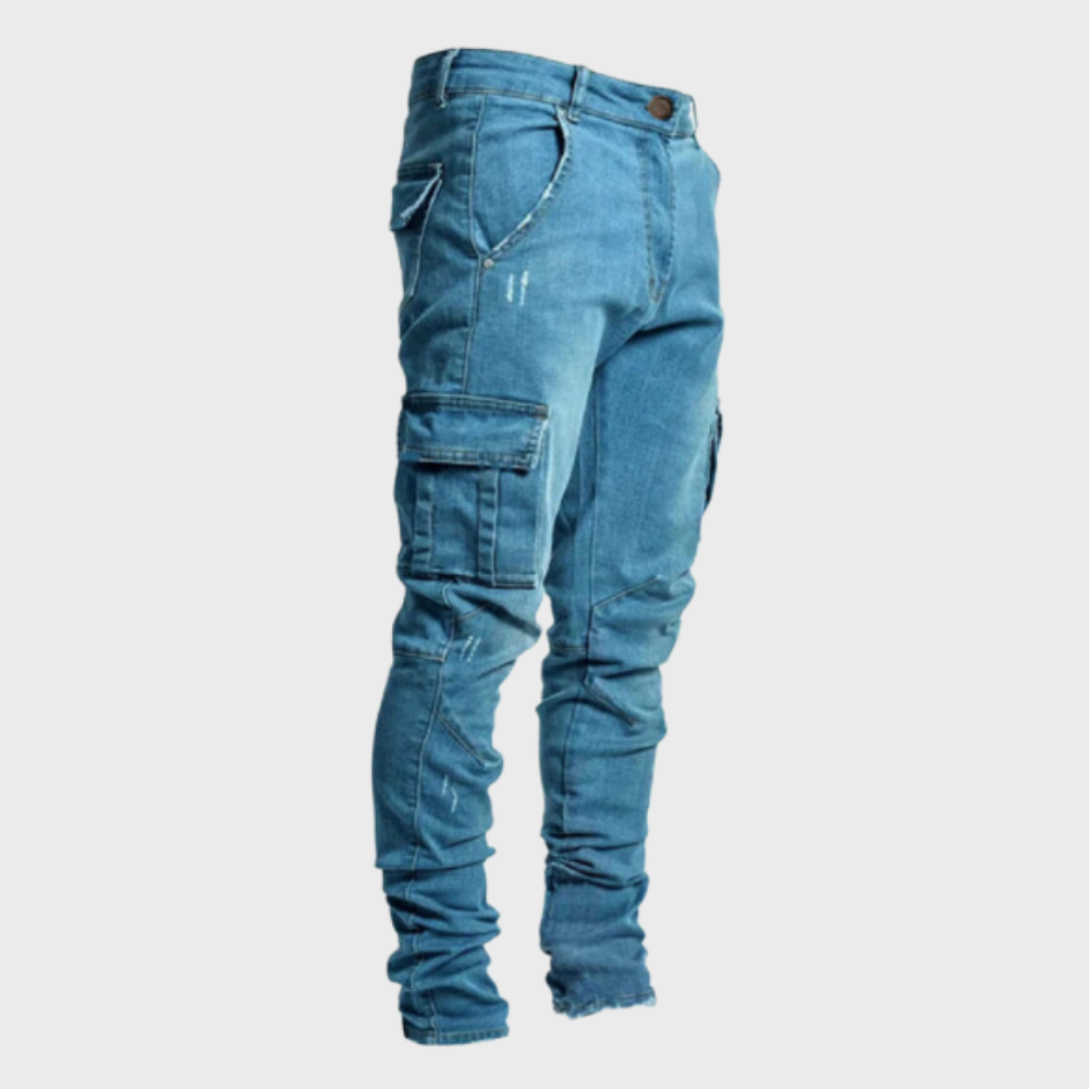 Rene - Comodi pantaloni cargo da uomo per un look casual ed elegante