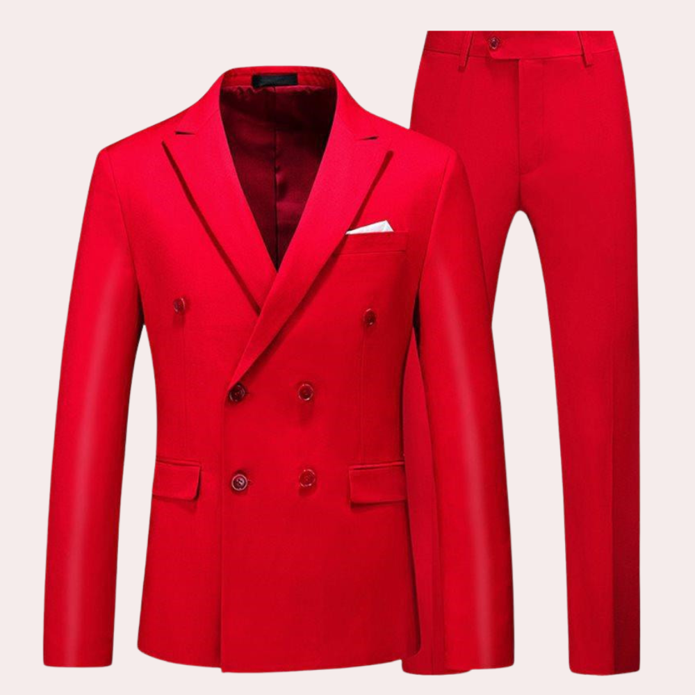 Alain - un elegante set da uomo a 2 pezzi, la scelta perfetta per uno stile classico e senza tempo