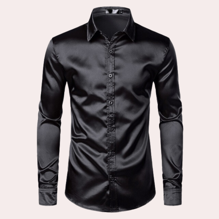 Elegante camicia lunga da uomo Lucien - stile senza tempo e comfort ineguagliabile per le occasioni speciali