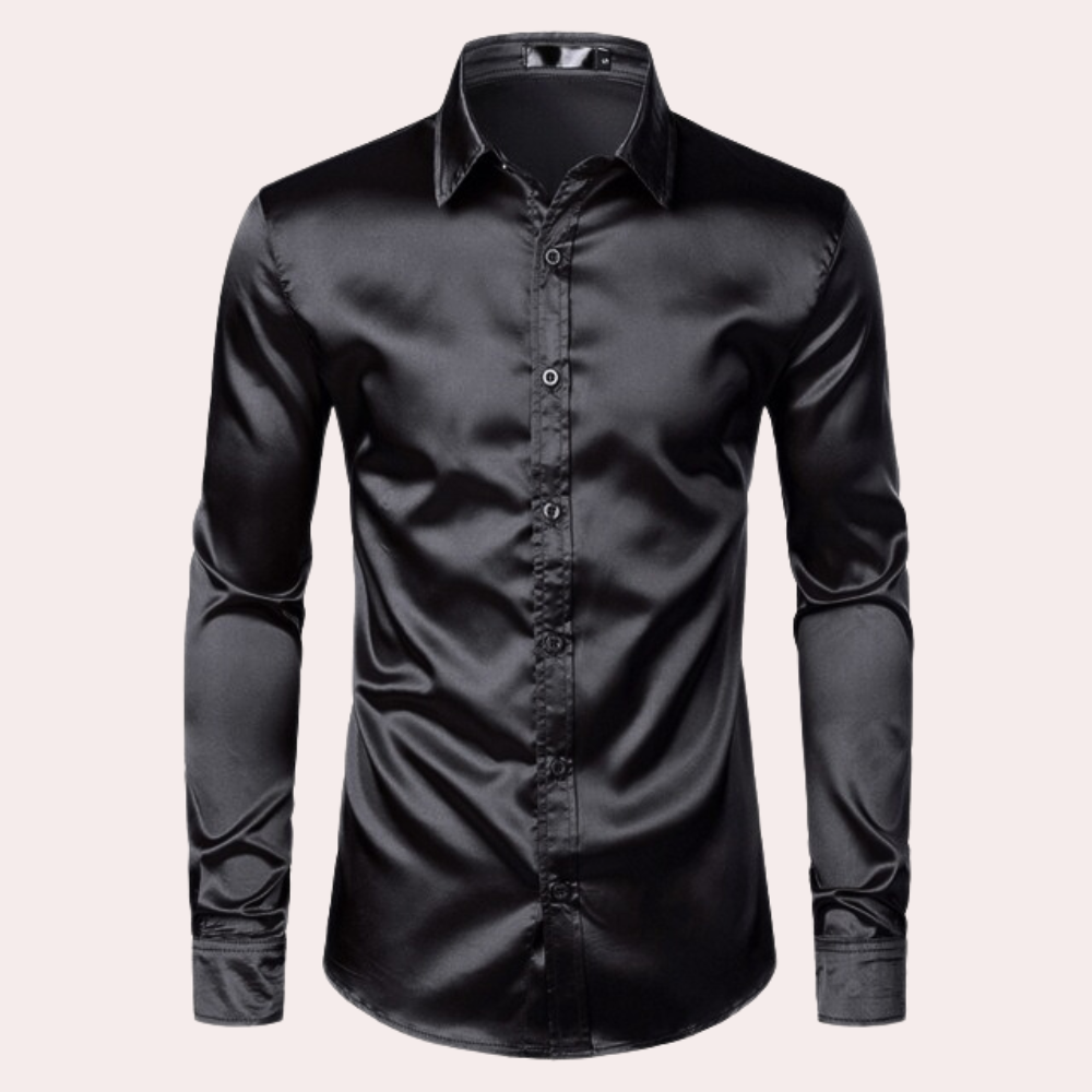 Elegante camicia lunga da uomo Lucien - stile senza tempo e comfort ineguagliabile per le occasioni speciali
