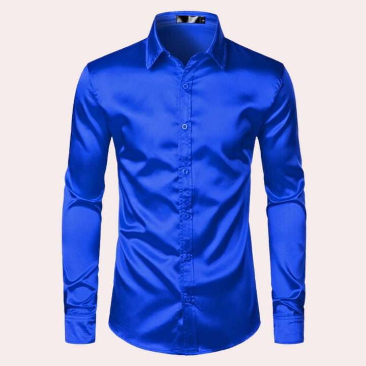 Elegante camicia lunga da uomo Lucien - stile senza tempo e comfort ineguagliabile per le occasioni speciali