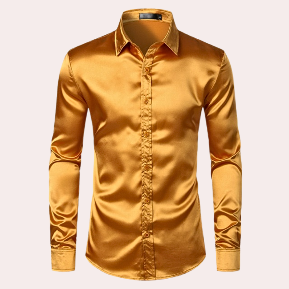 Elegante camicia lunga da uomo Lucien - stile senza tempo e comfort ineguagliabile per le occasioni speciali