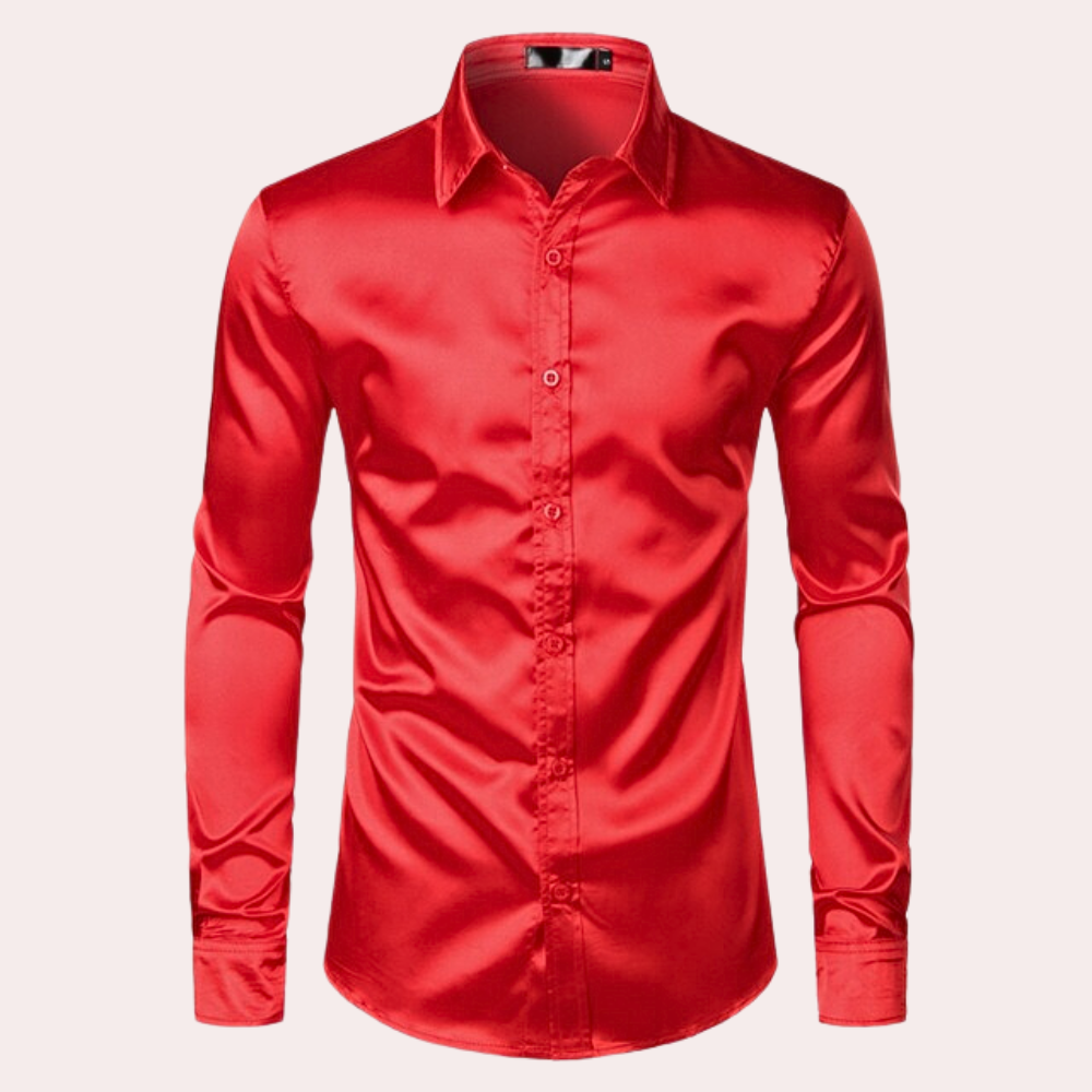 Elegante camicia lunga da uomo Lucien - stile senza tempo e comfort ineguagliabile per le occasioni speciali
