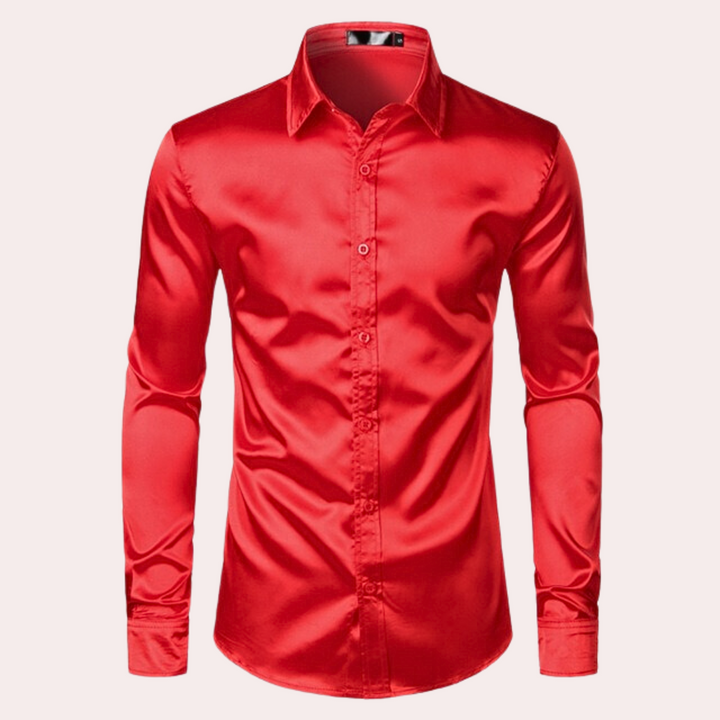 Elegante camicia lunga da uomo Lucien - stile senza tempo e comfort ineguagliabile per le occasioni speciali