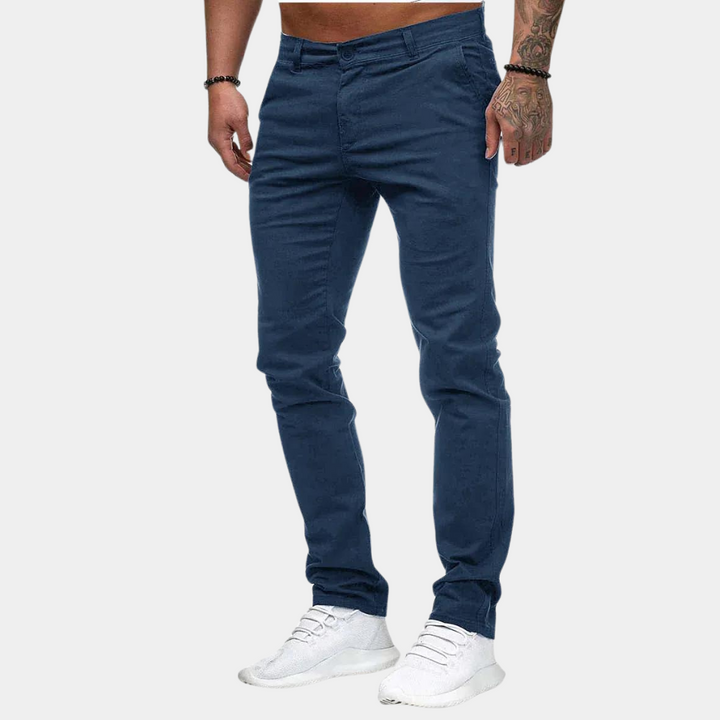 Pantaloni casual William da uomo - eleganza quotidiana e comfort ineguagliabile