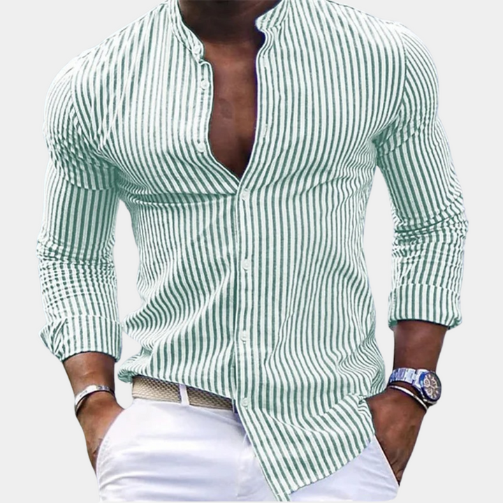Elegante camicia da uomo a maniche lunghe di Emmet - stile e comfort per tutti i giorni