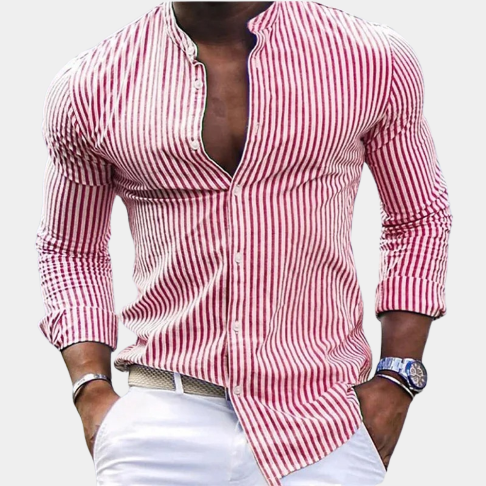 Elegante camicia da uomo a maniche lunghe di Emmet - stile e comfort per tutti i giorni