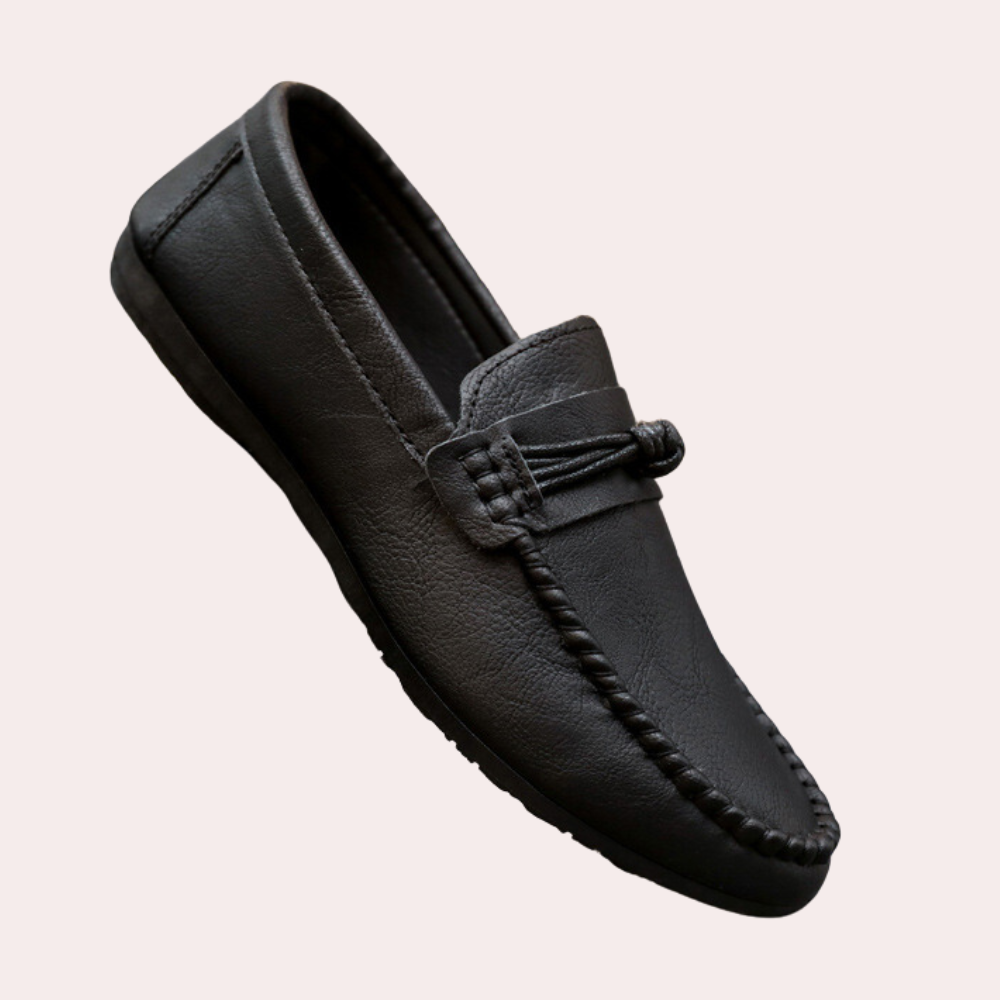 Leandro - Scarpe da uomo eleganti e raffinate con punta rotonda per un look unico
