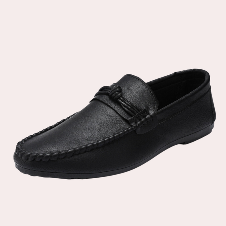 Leandro - Scarpe da uomo eleganti e raffinate con punta rotonda per un look unico