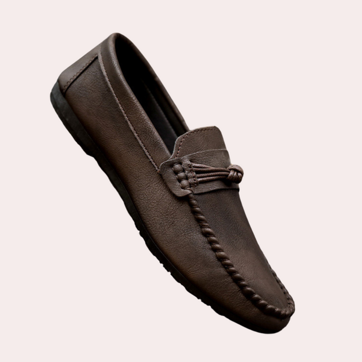 Leandro - Scarpe da uomo eleganti e raffinate con punta rotonda per un look unico