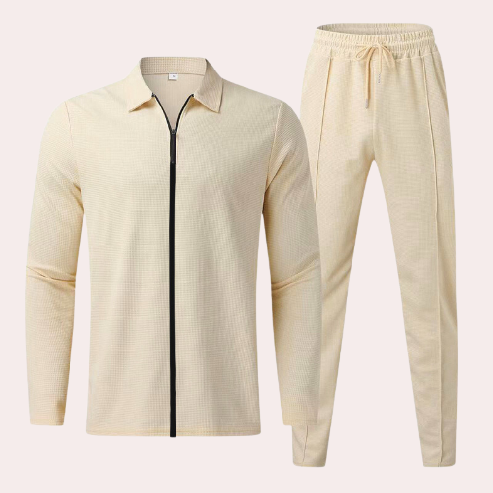 Elegante set da uomo a due pezzi Gaetan - eleganza e comfort in un unico pezzo