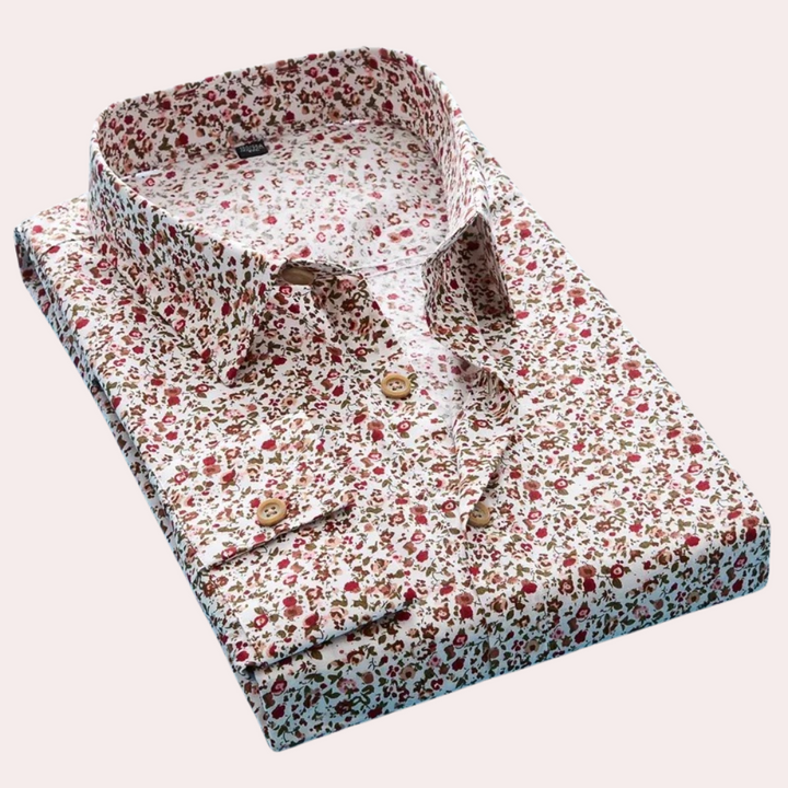 Camicia floreale smart casual da uomo - Design elegante