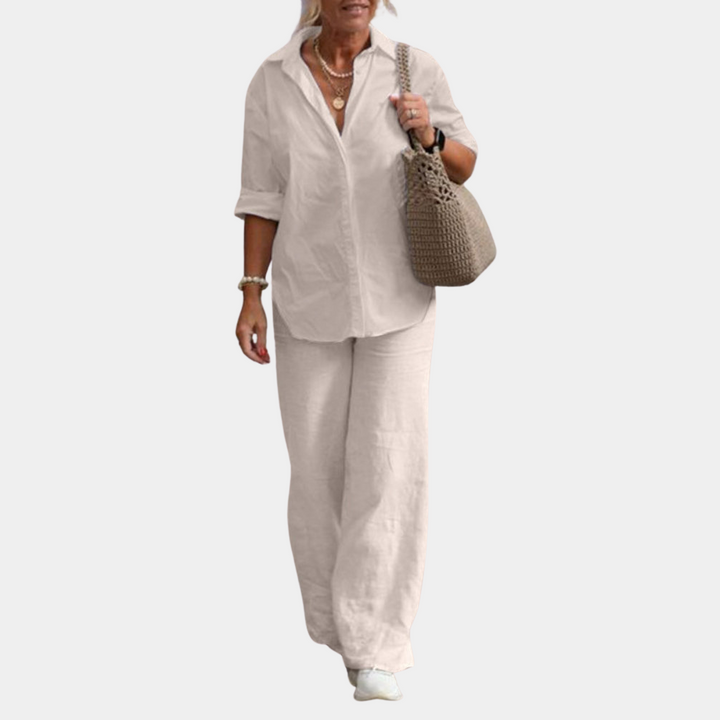 Connie - Elegante e confortevole set da donna a due pezzi per un look elegante