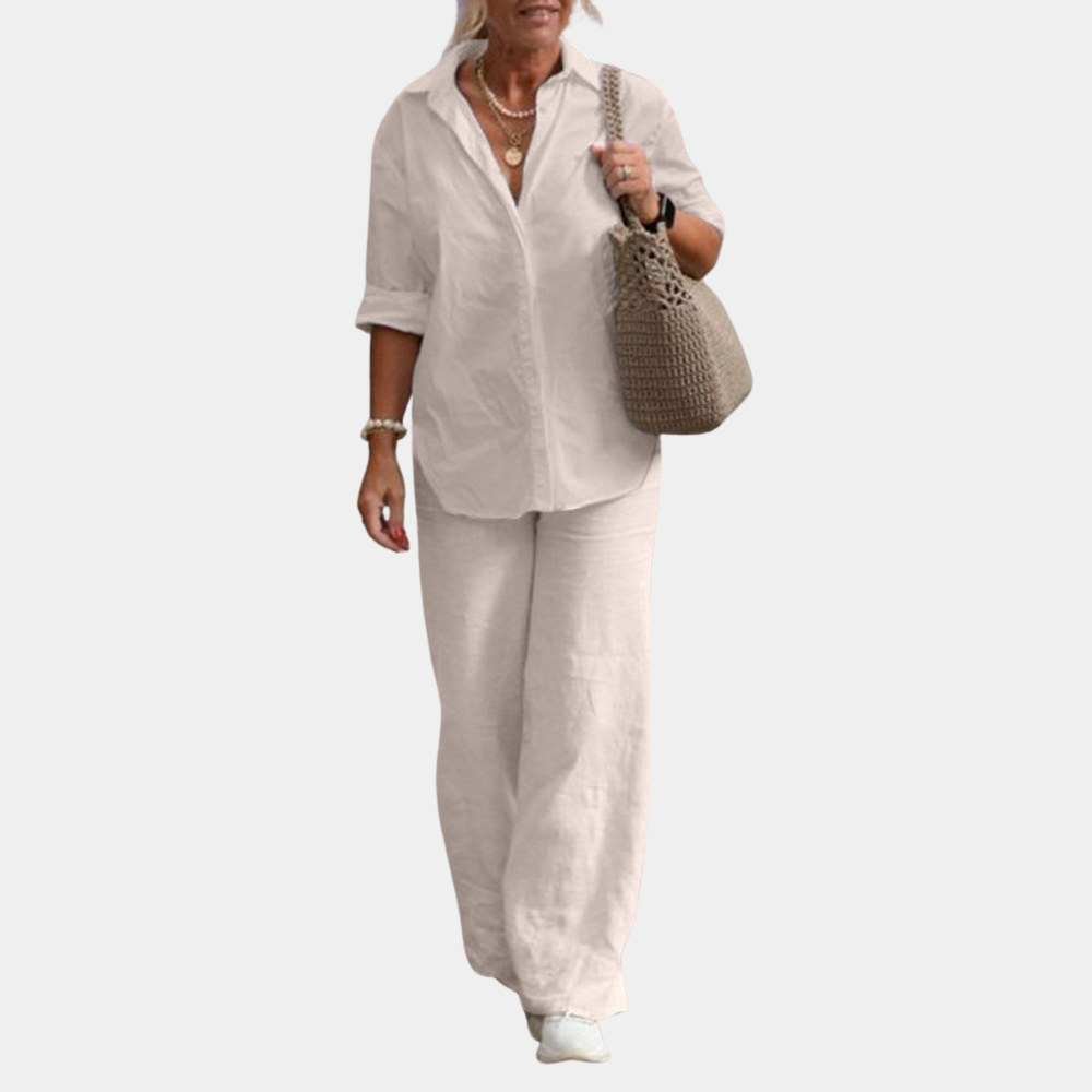 Connie - Elegante e confortevole set da donna a due pezzi per un look elegante
