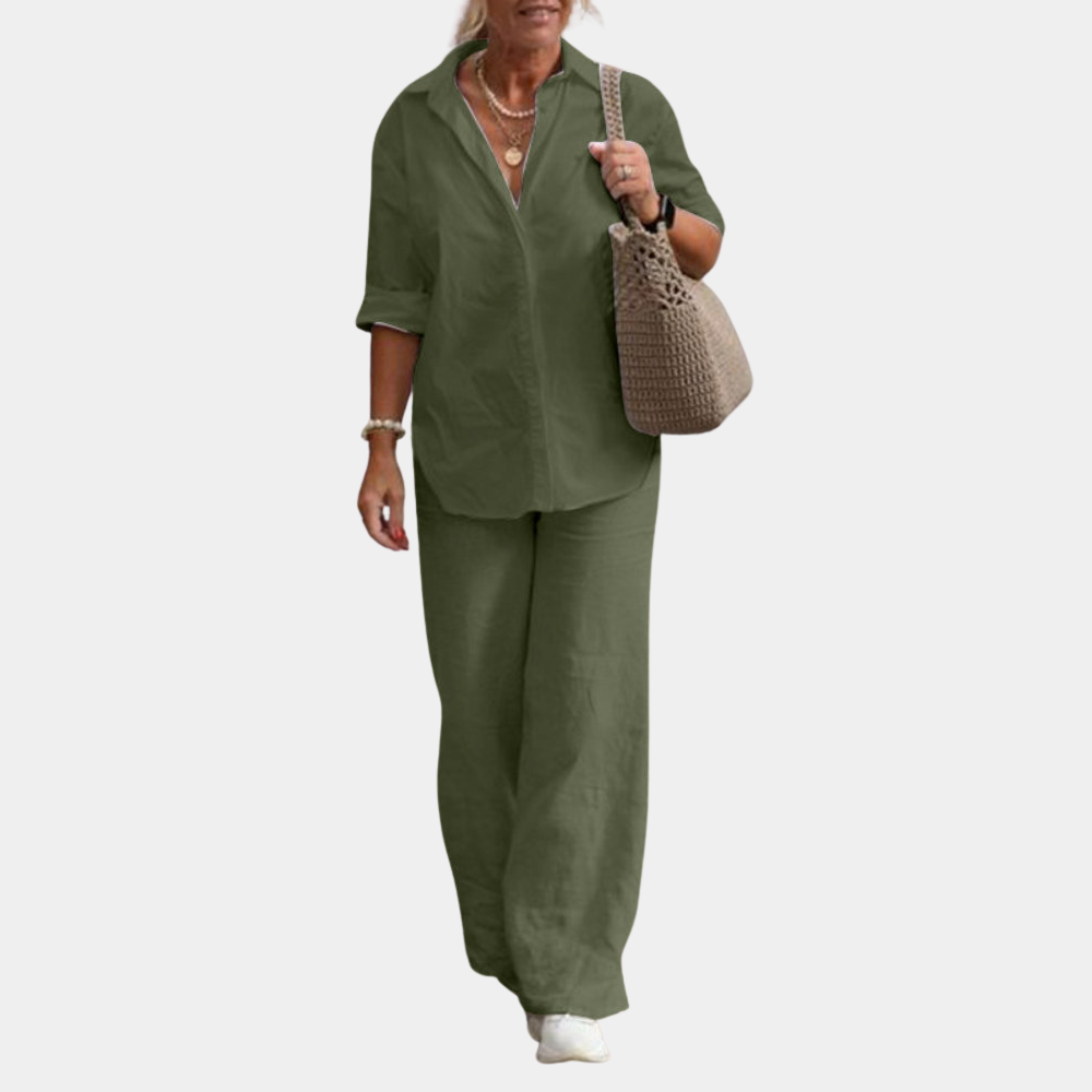 Connie - Elegante e confortevole set da donna a due pezzi per un look elegante