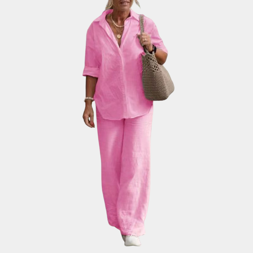 Connie - Elegante e confortevole set da donna a due pezzi per un look elegante