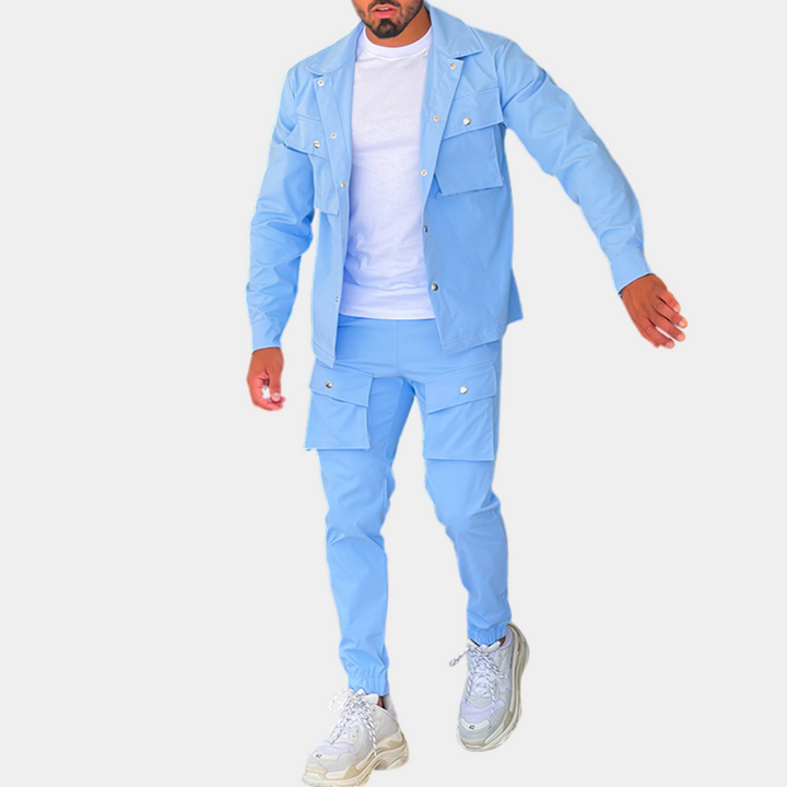 Pasquale - Set di abiti cargo da uomo eleganti e raffinati per le occasioni speciali