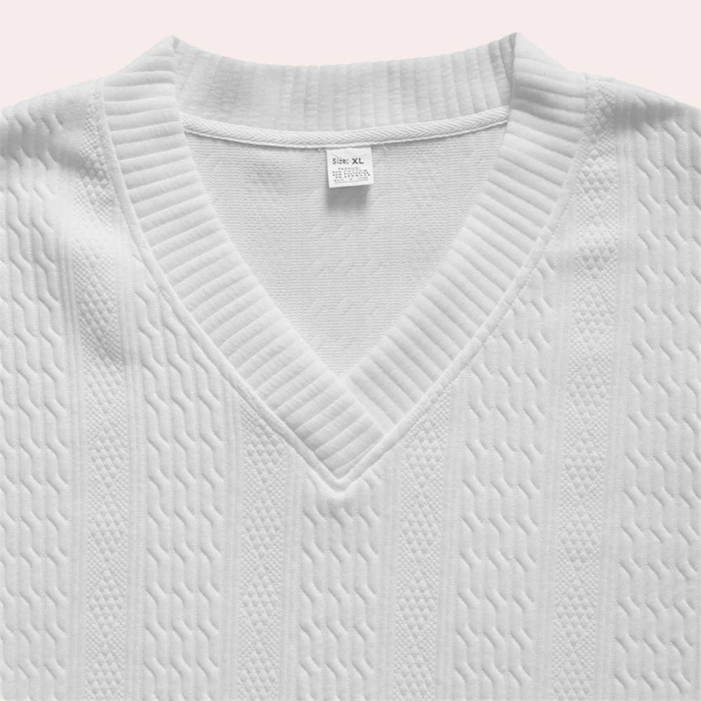 Elegante set da uomo in maglia Duran - il completo a due pezzi più alla moda per ogni occasione