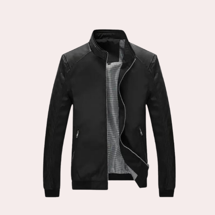Elegante bomber da uomo in stile smart casual