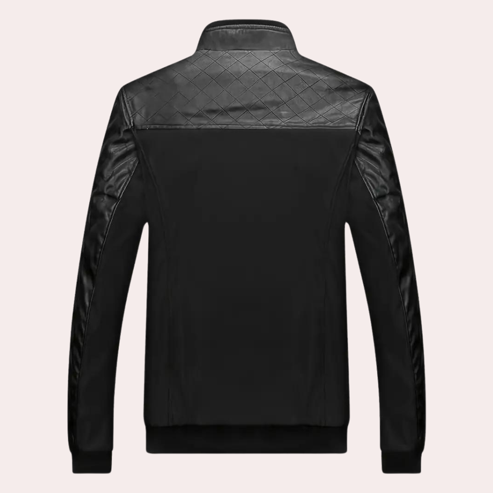 Elegante bomber da uomo in stile smart casual