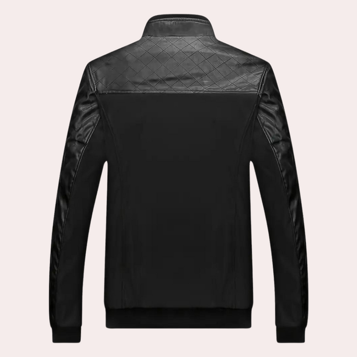 Elegante bomber da uomo in stile smart casual