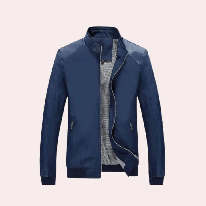 Elegante bomber da uomo in stile smart casual