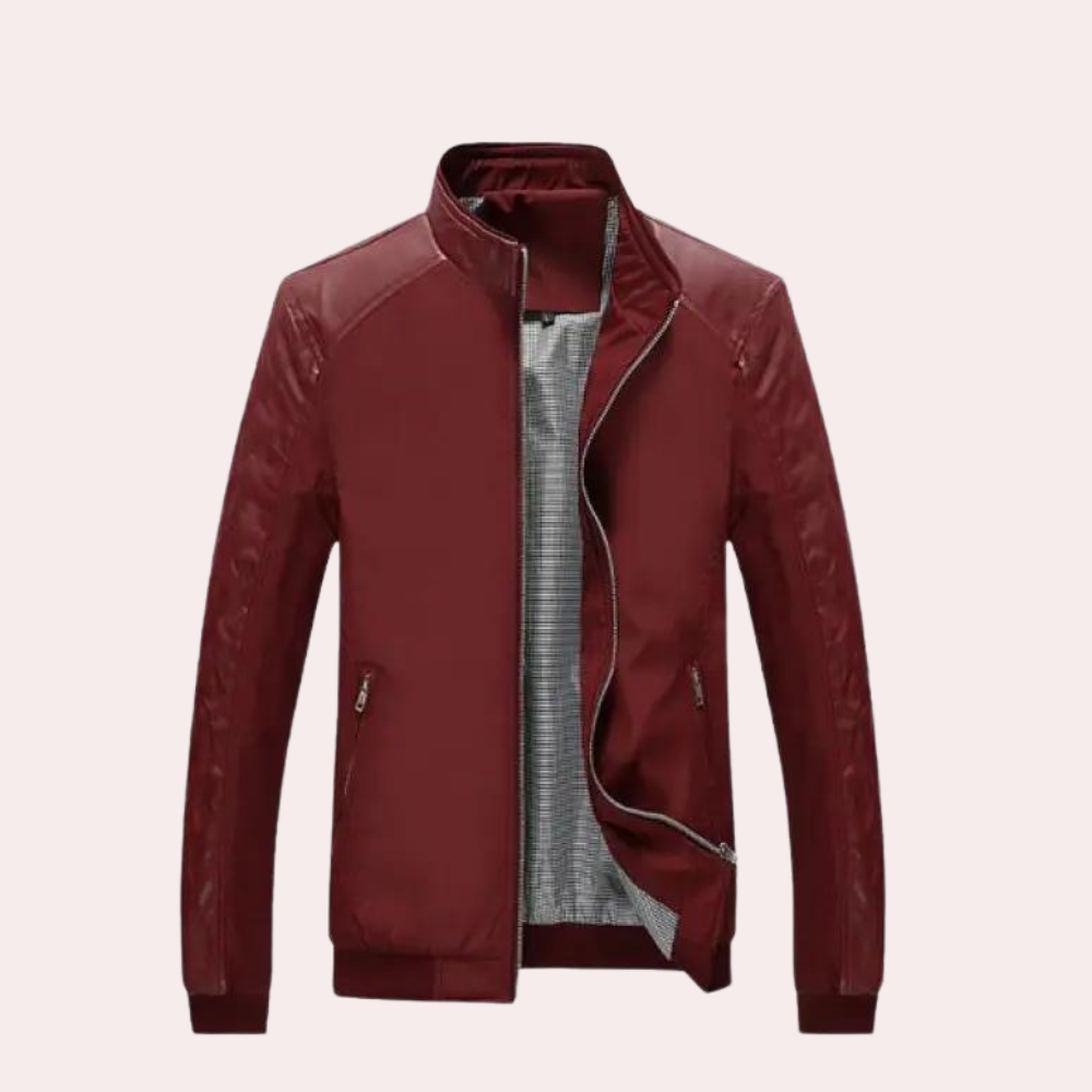 Elegante bomber da uomo in stile smart casual