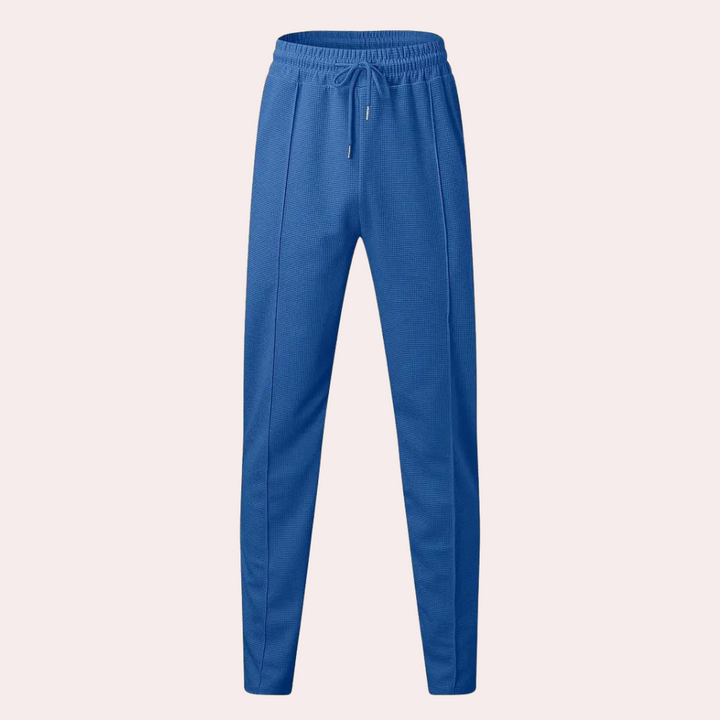 Pantaloni da uomo alla moda con cintura regolabile e comoda coulisse