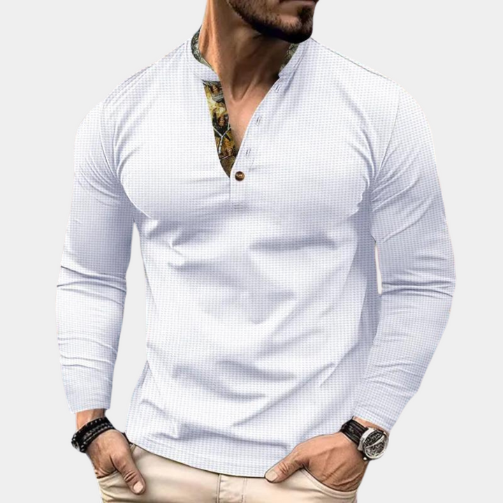 T-shirt da uomo a maniche corte alla moda, perfetta per uno stile quotidiano e casual!