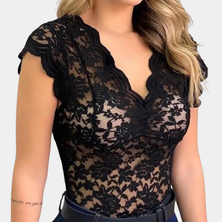 Elegante camicetta da donna in pizzo per uno stile eccezionale