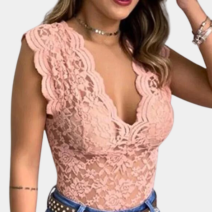 Elegante camicetta da donna in pizzo per uno stile eccezionale