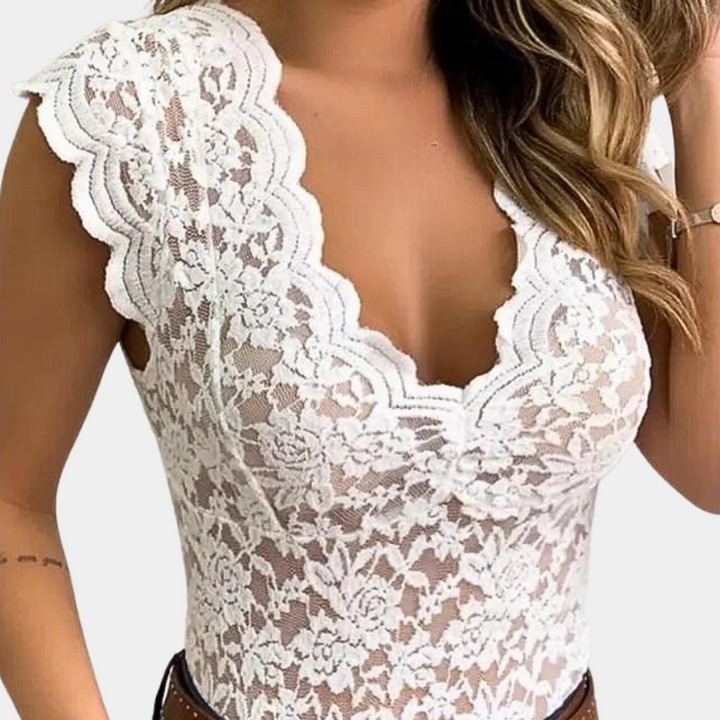 Elegante camicetta da donna in pizzo per uno stile eccezionale