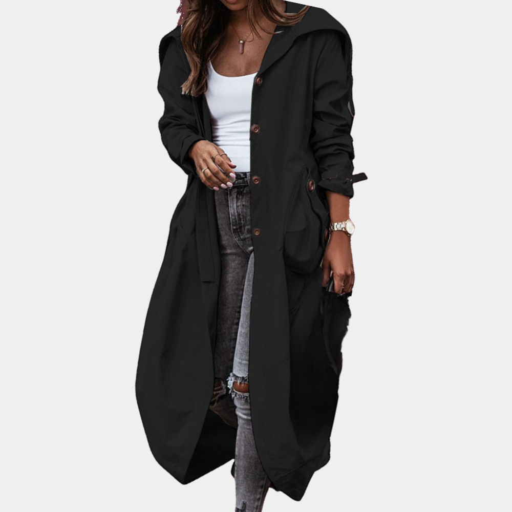 Elegante cappotto lungo da donna per ogni occasione