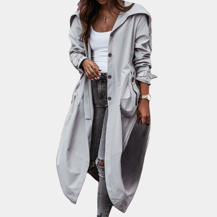 Elegante cappotto lungo da donna per ogni occasione