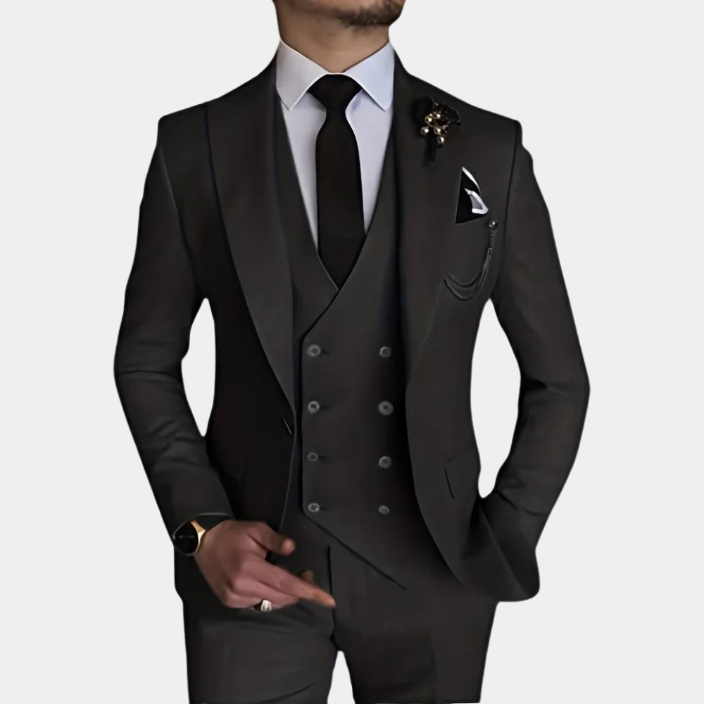 Adron - Abito 3 pezzi da uomo elegante e sofisticato