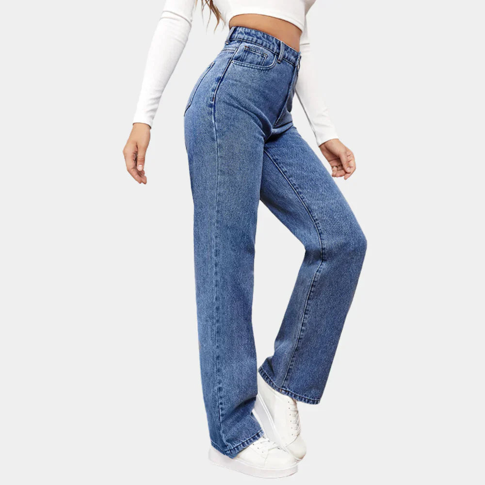 Jitka - Comodi jeans dal taglio dritto per un look elegante e casual