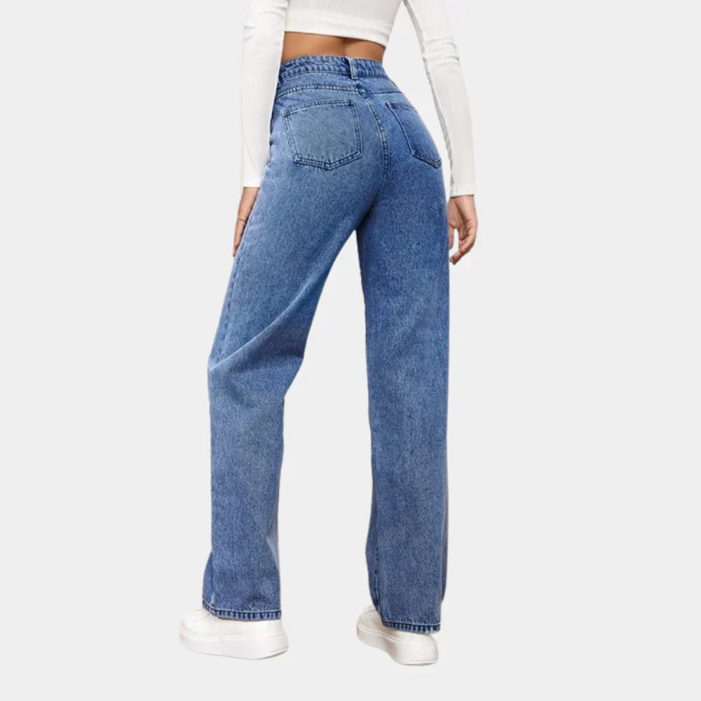 Jitka - Comodi jeans dal taglio dritto per un look elegante e casual