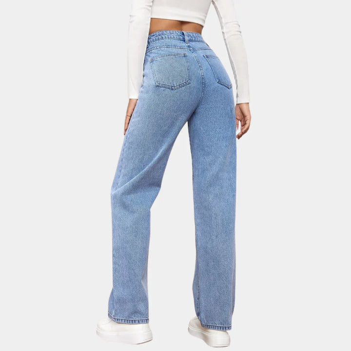 Jitka - Comodi jeans dal taglio dritto per un look elegante e casual