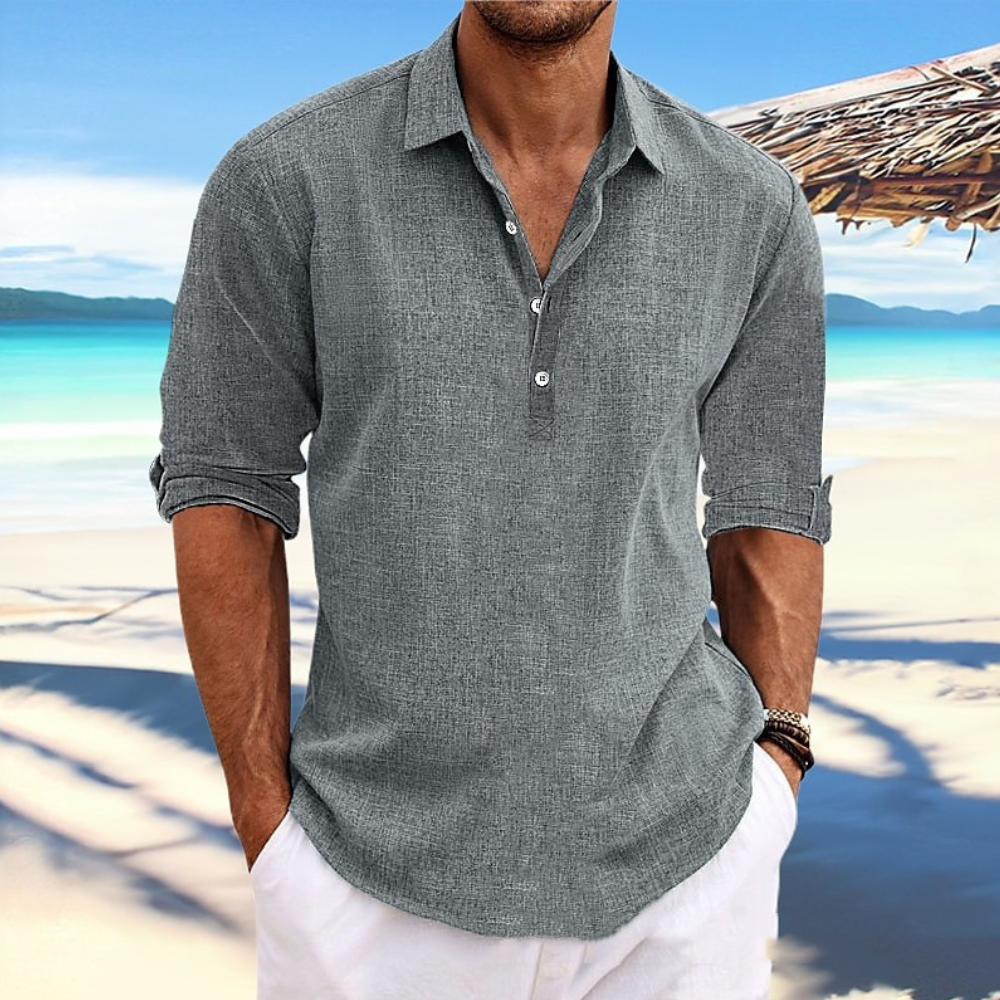 Luciano - Una camicia da uomo elegante e leggera per ogni occasione