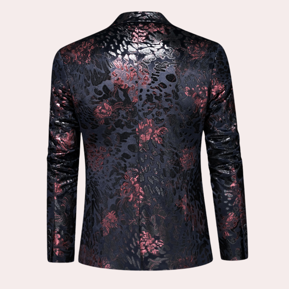 Blazer Alphonse Botanical da uomo - Aggiungi chic ed eleganza al tuo guardaroba!