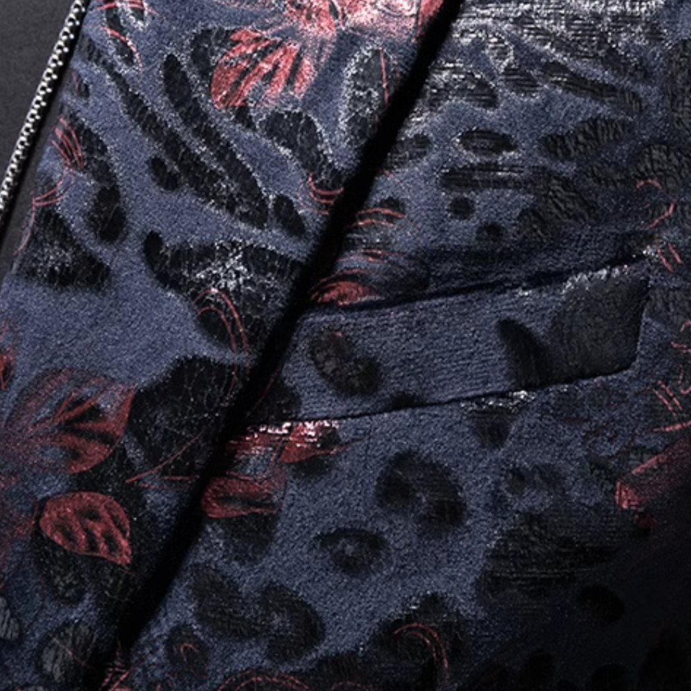 Blazer Alphonse Botanical da uomo - Aggiungi chic ed eleganza al tuo guardaroba!