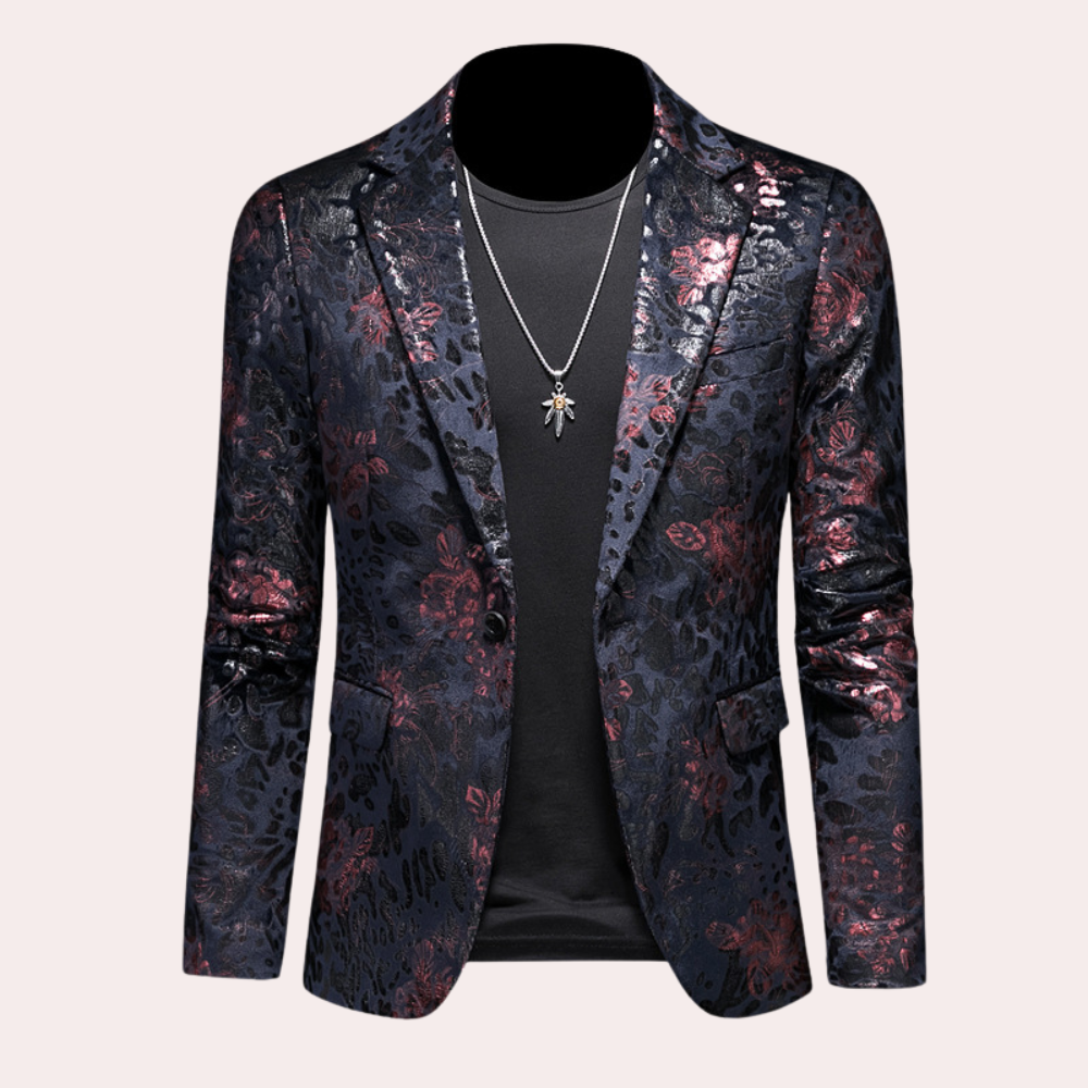 Blazer Alphonse Botanical da uomo - Aggiungi chic ed eleganza al tuo guardaroba!