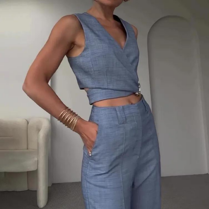 Aleyna - elegancki dwuczęściowy zestaw dla wyjątkowego stylu