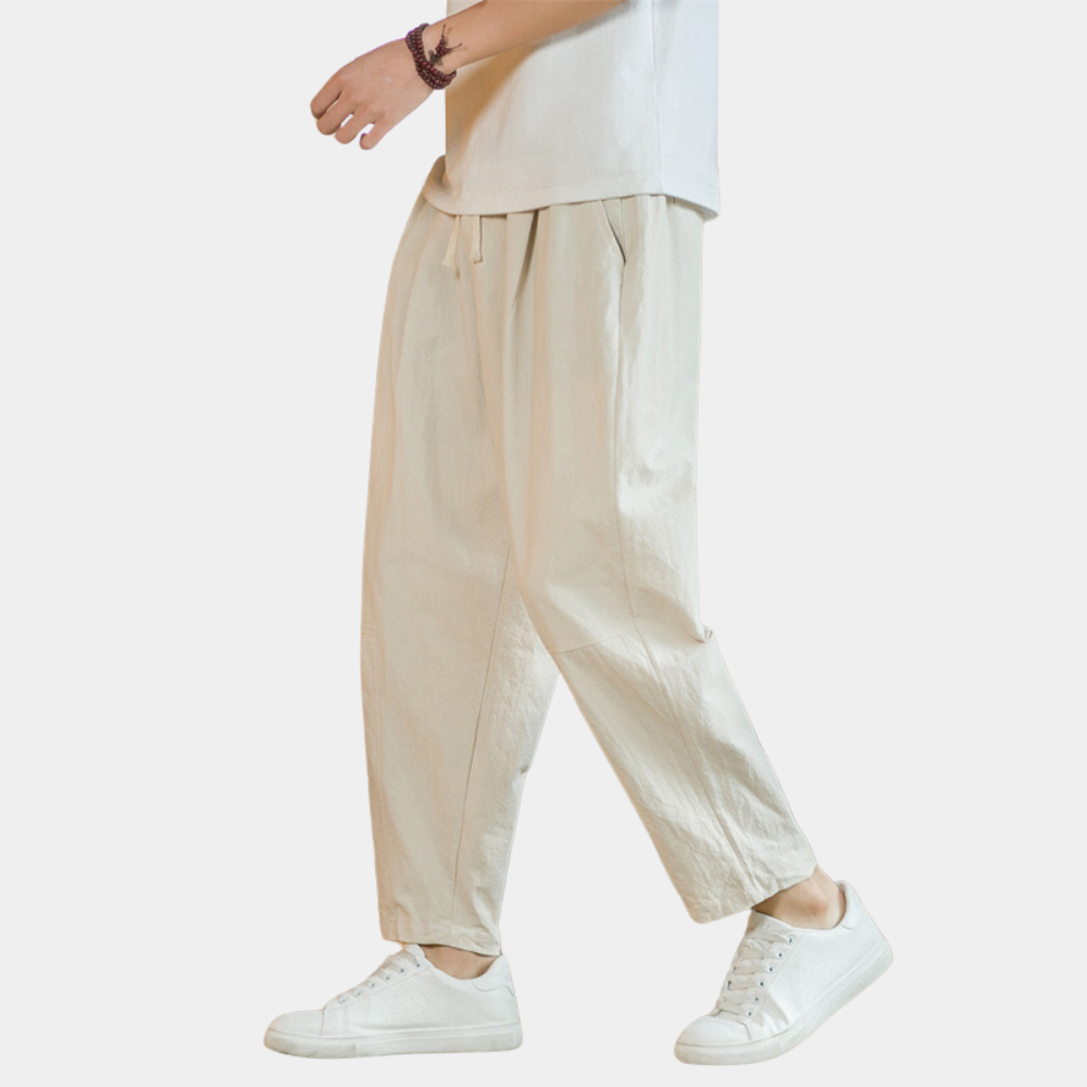 Melo - Pantaloni da uomo di lusso, eleganti e confortevoli, dalla vestibilità rilassata per uno stile eccezionale