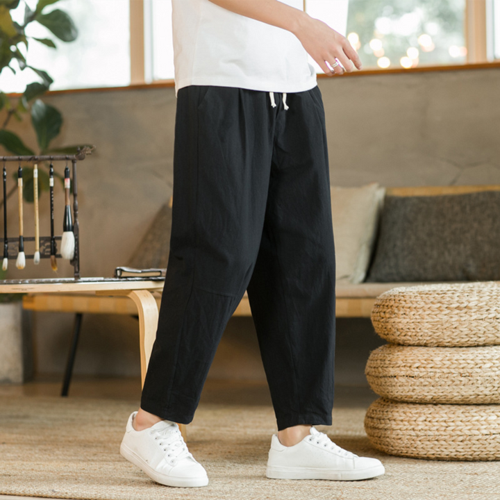 Melo - Pantaloni da uomo di lusso, eleganti e confortevoli, dalla vestibilità rilassata per uno stile eccezionale