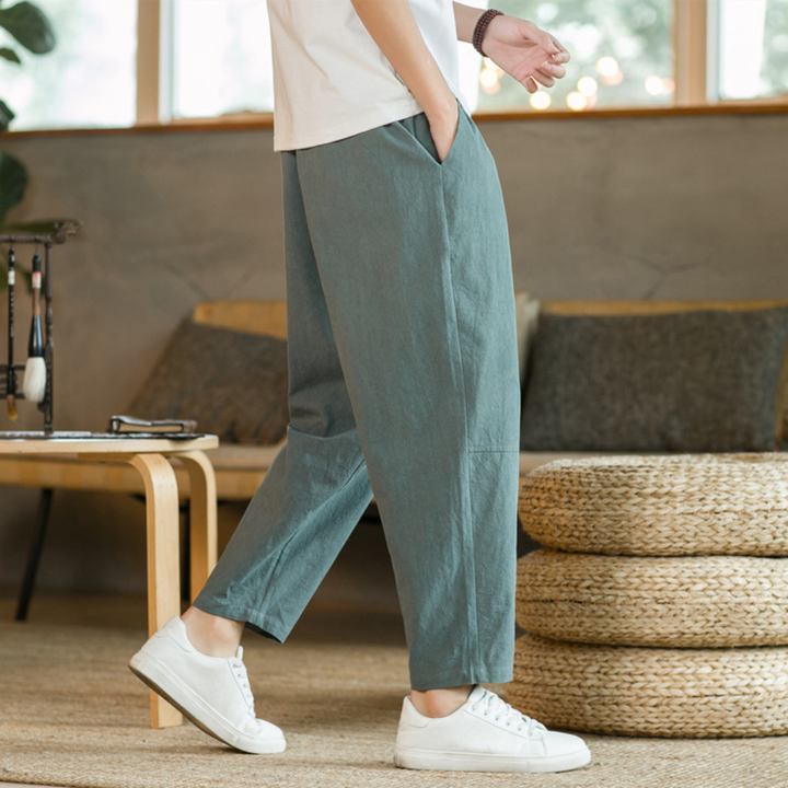 Melo - Pantaloni da uomo di lusso, eleganti e confortevoli, dalla vestibilità rilassata per uno stile eccezionale