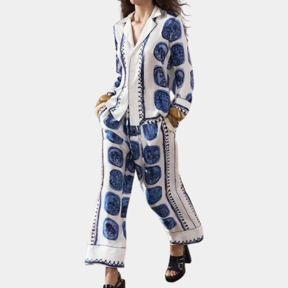 Sienna - Elegante e lussuoso set da donna a due pezzi per un comfort eccezionale